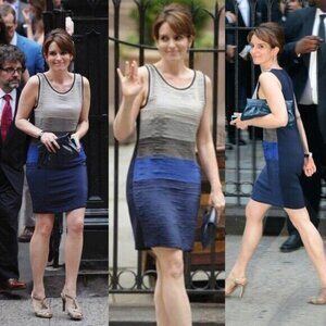 RAG & Bone Colorblock Sheath Dress Silk Tina Fey Womens‎ Size Small From ASOS